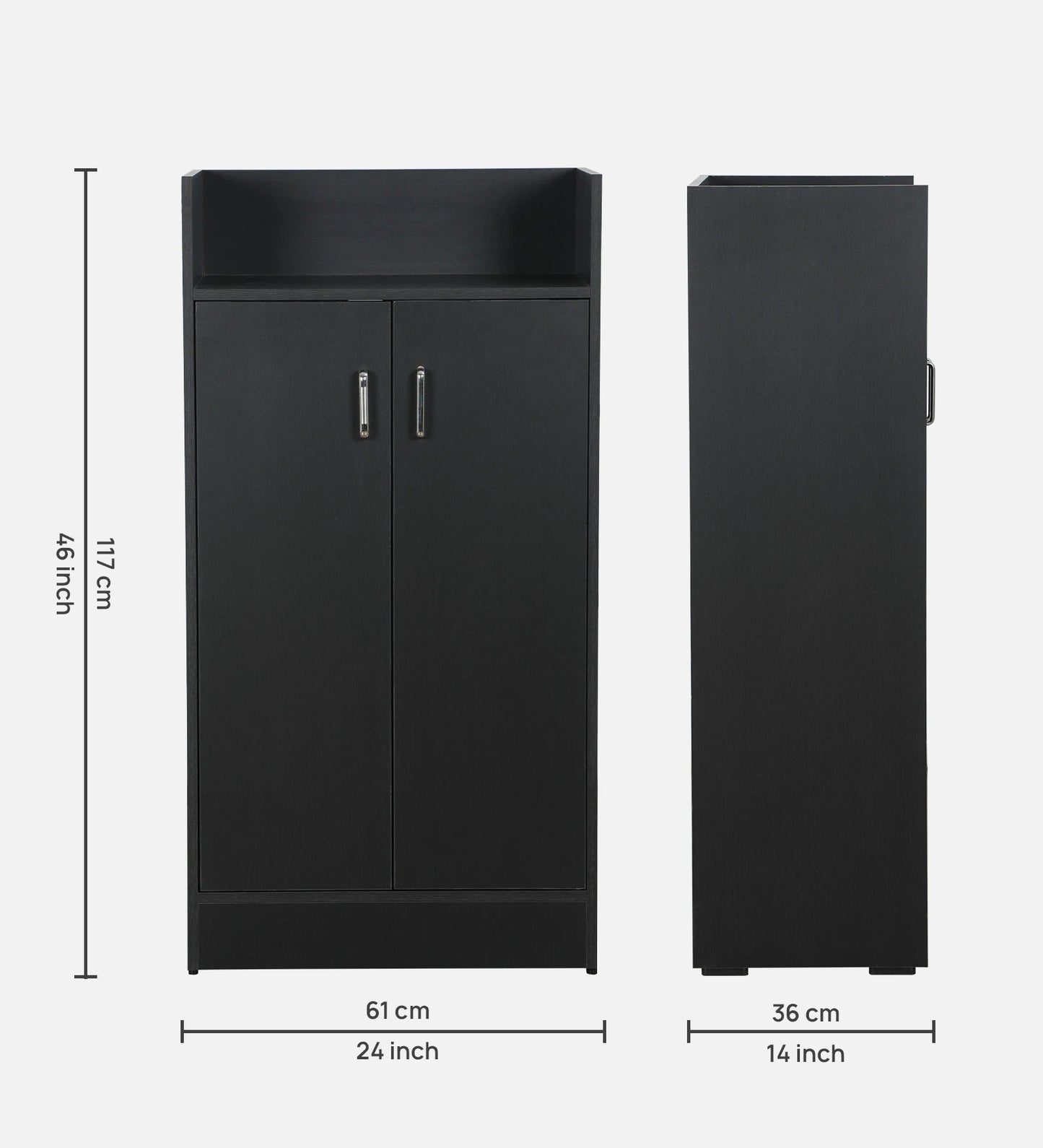 Eleganz Premium Engineered Wood Shoe Cabinet