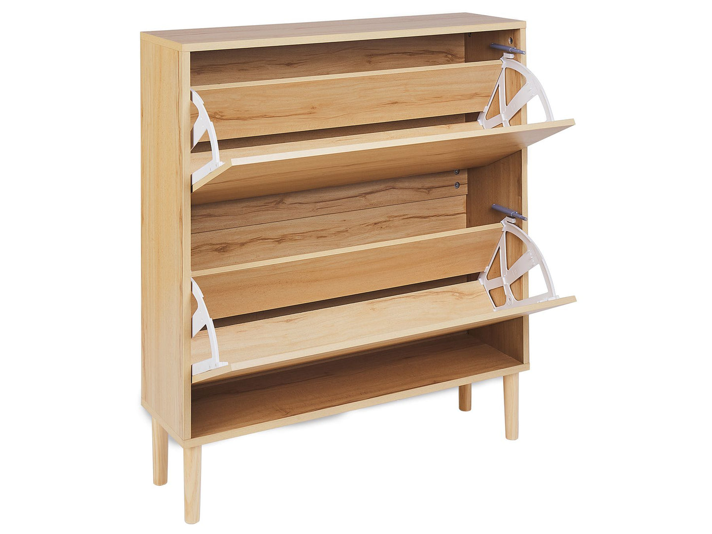 OmkarWood Solace Premium Engineered Wood Shoe Cabinet