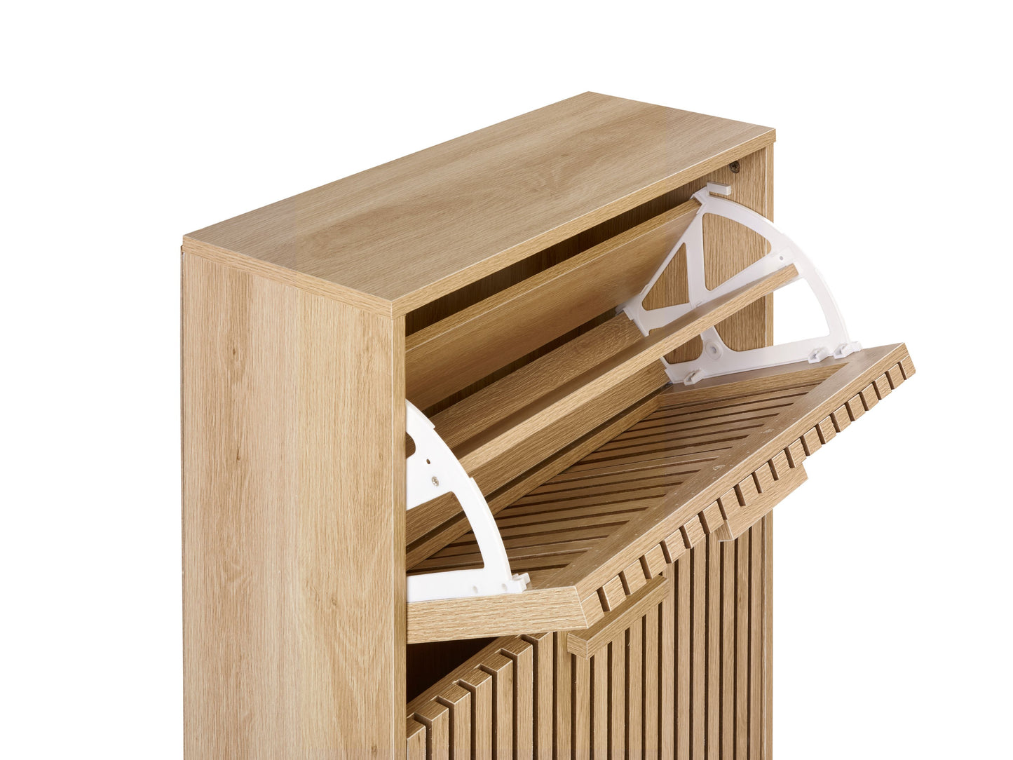 Omkarwood StriaLux Premium Shoe Cabinet