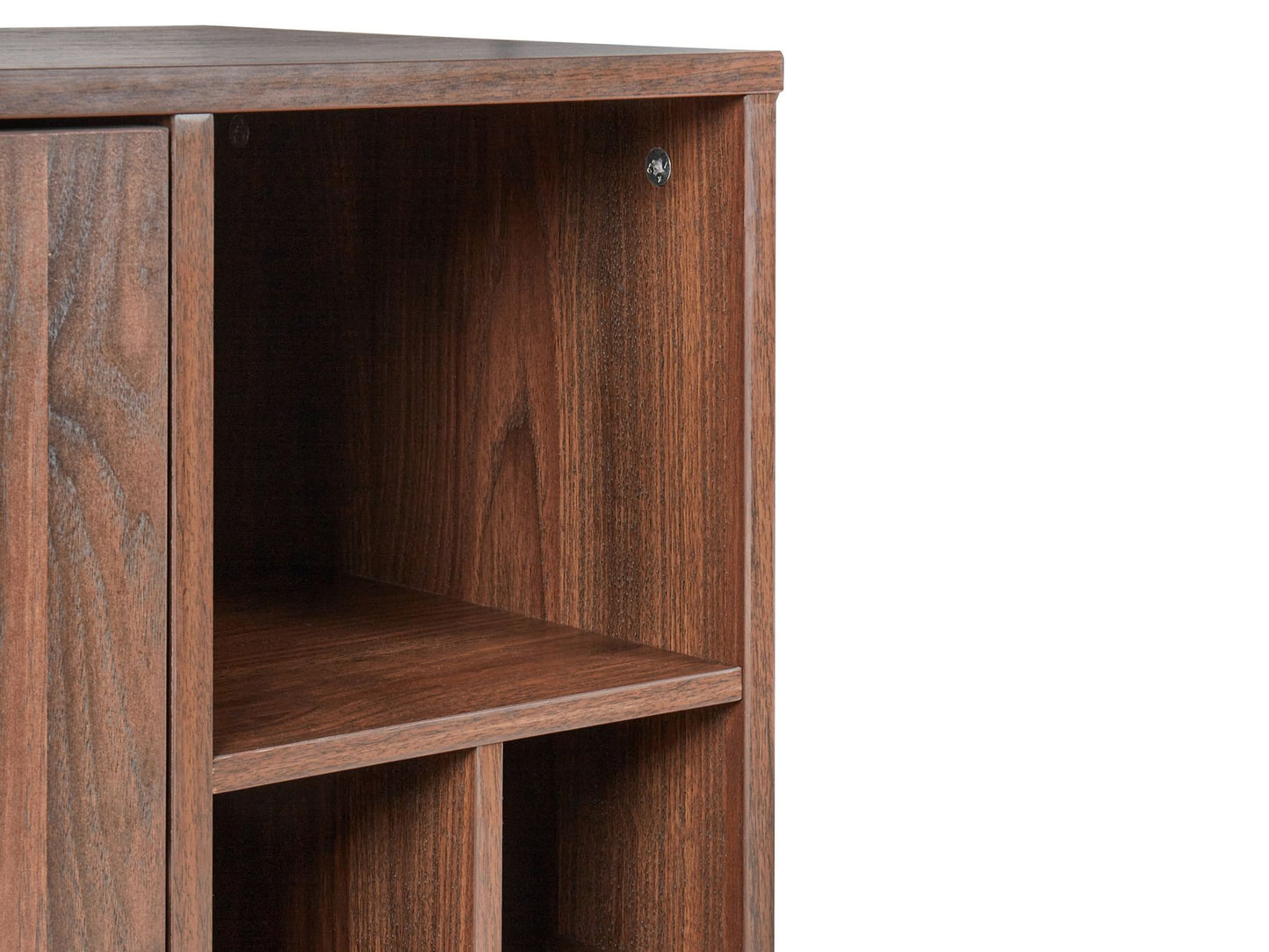 OmkarWood Aristo Walnut Sideboard Cabinet