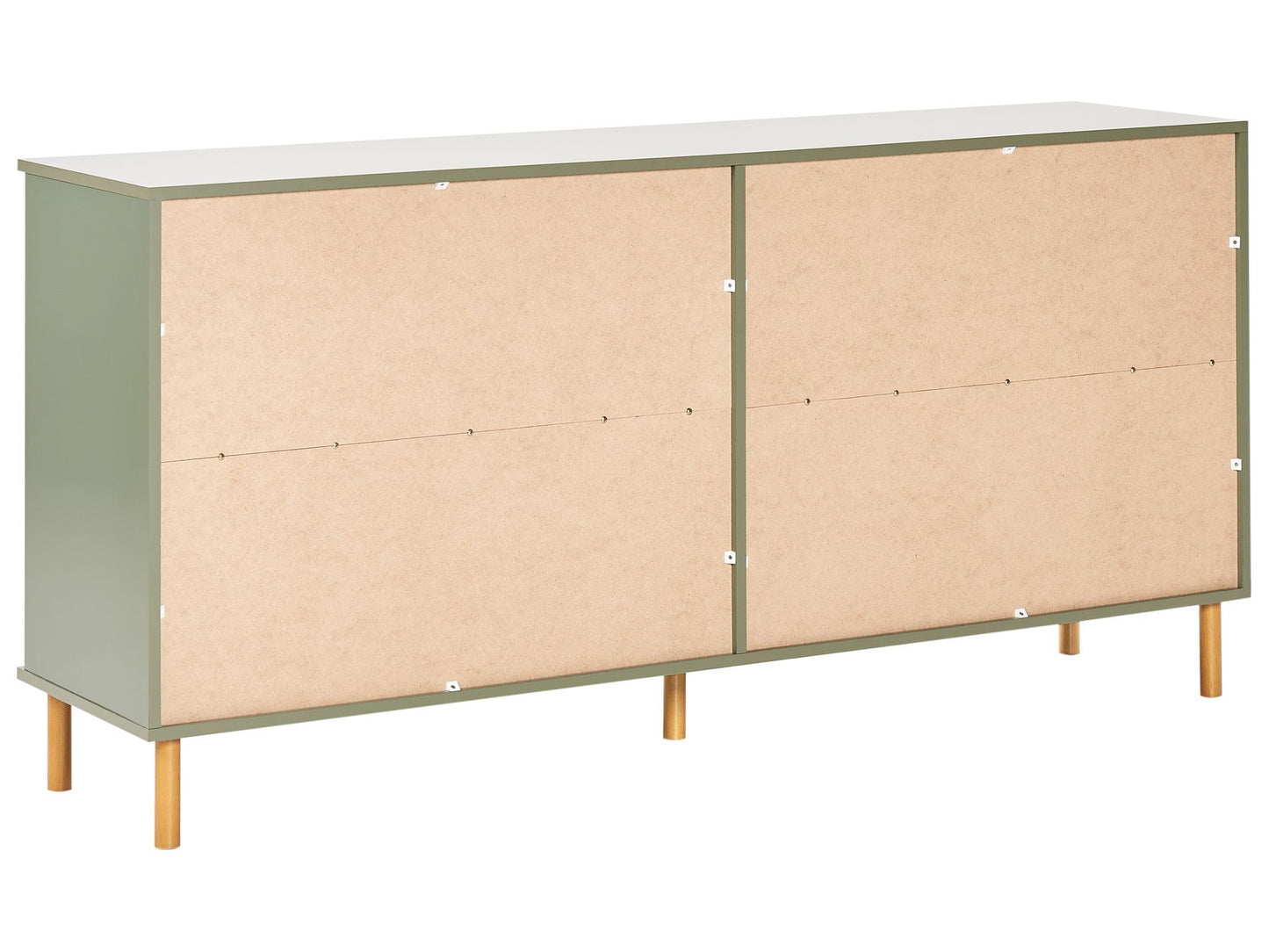 Sage Luxe 6-Drawer Sideboard by OmkarWood Furniture