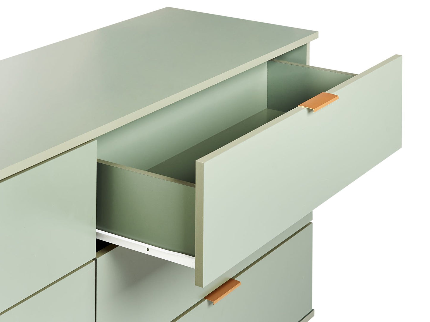 Sage Luxe 6-Drawer Sideboard by OmkarWood Furniture