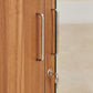 Aristo 3-Door Wardrobe with Mirror & Shelves