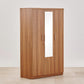 Aristo 3-Door Wardrobe with Mirror & Shelves