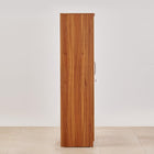 Aristo 3-Door Wardrobe with Mirror & Shelves