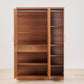 Aristo 3-Door Wardrobe with Mirror & Shelves