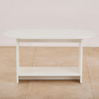 Omkarwood Elegance Oval Center Table
