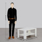 Omkarwood Elegance Engineered Wood Center Table