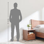 Nova Exotic Teak Bedside Table with Drawer & Open Shelf