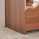 Nova Exotic Teak Bedside Table with Drawer & Open Shelf