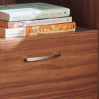 Nova Exotic Teak Bedside Table with Drawer & Open Shelf