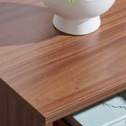 Nova Exotic Teak Bedside Table with Drawer & Open Shelf