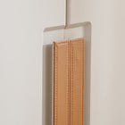Modena 4-Door Wardrobe with Mirror & Leather-Finish Handles
