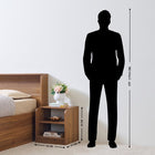 Linea Bedside Table with Open Shelves