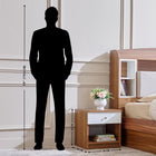 Orion Bedside Table with Drawer & Open Shelf