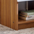 Orion Bedside Table with Drawer & Open Shelf
