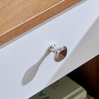 Orion Bedside Table with Drawer & Open Shelf