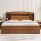 Omkarwood “Regalia” Engineered Wood King Size Bed – Without Storage