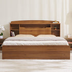 Omkarwood “Regalia” Engineered Wood King Size Bed – Without Storage
