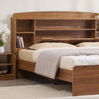Omkarwood “Regalia” Engineered Wood King Size Bed – Without Storage
