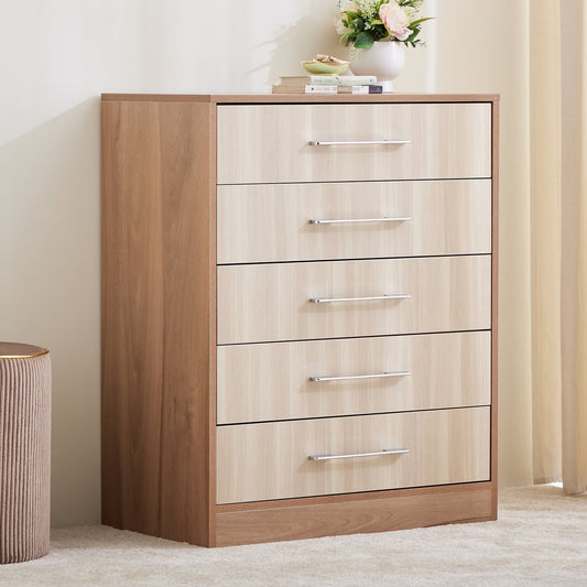 Omkarwood Modulo 5-Drawer Storage Chest