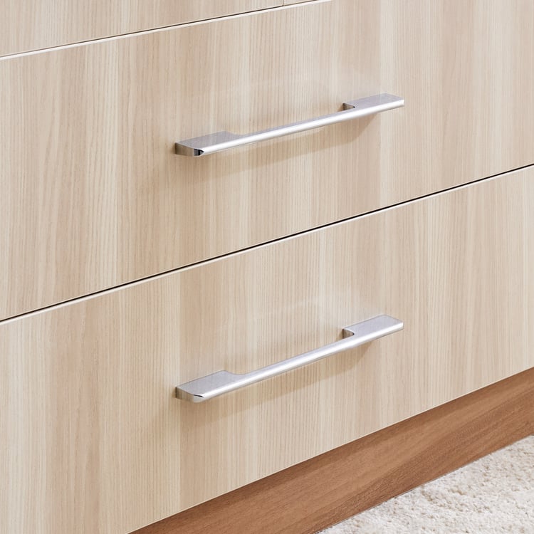 Astoria 4-Door Wardrobe with Mirror & Drawer Storage