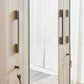 Astoria 4-Door Wardrobe with Mirror & Drawer Storage