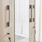 Astoria 4-Door Wardrobe with Mirror & Drawer Storage