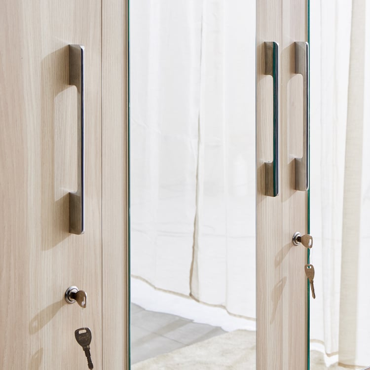 Astoria 4-Door Wardrobe with Mirror & Drawer Storage