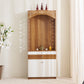 Omkarwood Divine Elegance Puja Unit