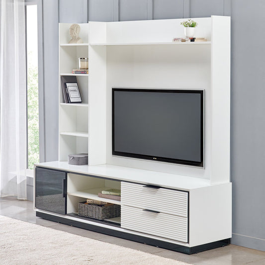 OmkarWood Elegance Max TV Entertainment Unit