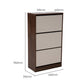 OmkarWood™ Premium Engineered Wood Shoe Cabinet with Pull-Down Racks