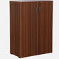 Walnut Elegance Shoe Cabinet