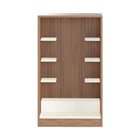 Omkarwood Grace Wooden Wall-Mounted Pooja Mandir – 85 x 50 x 28 cm (H x W x D)