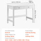 OmkarWood KidsEdge™ Premium MDF Study Desk – White