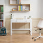 OmkarWood KidsEdge™ Premium MDF Study Desk – White