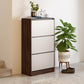 OmkarWood™ Premium Engineered Wood Shoe Cabinet with Pull-Down Racks