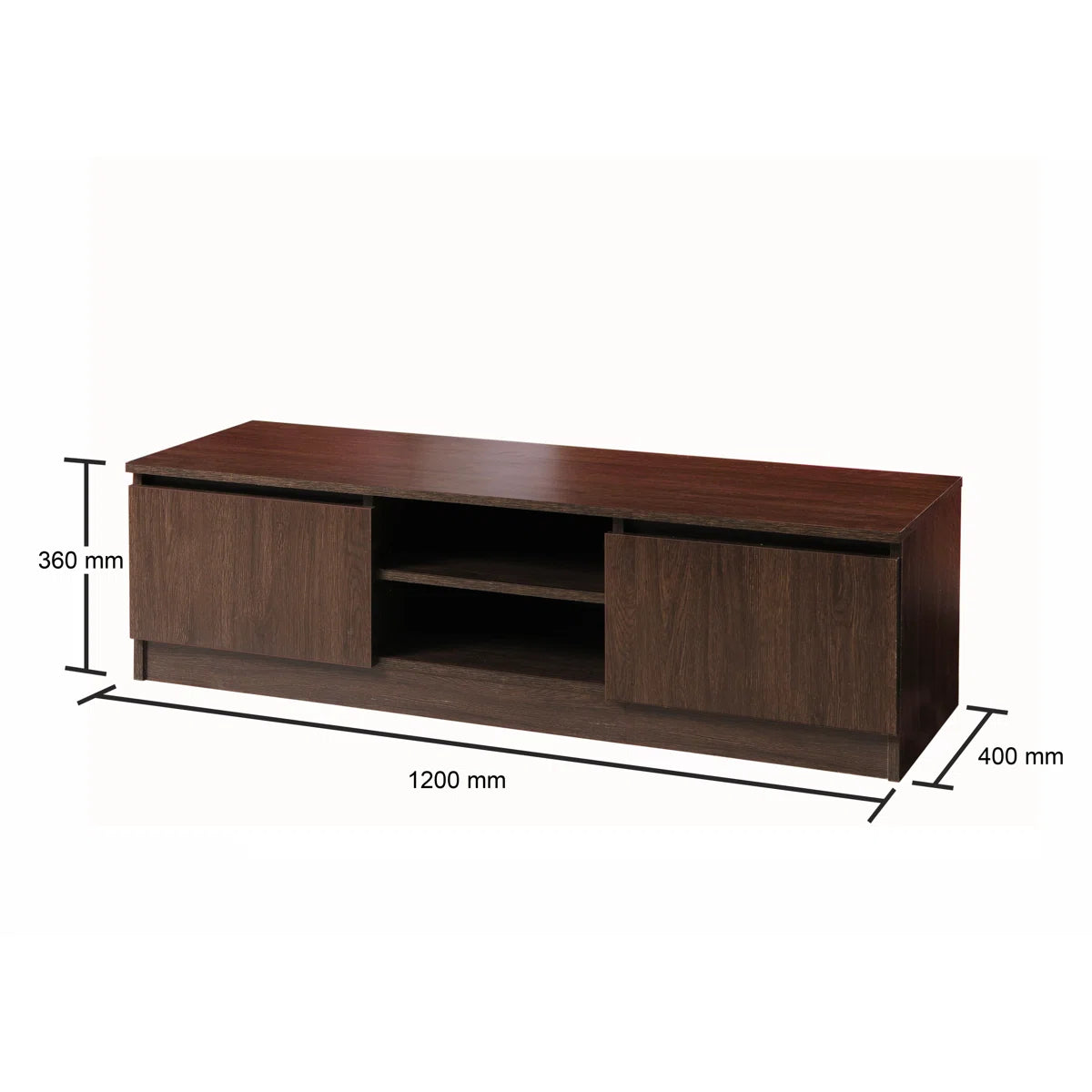 Omkarwood Ailbe Premium Engineered Wood TV Unit