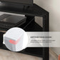 OmkarWood Vertex Black Corner TV Stand – Premium Engineered Wood Unit for TVs up to 49"