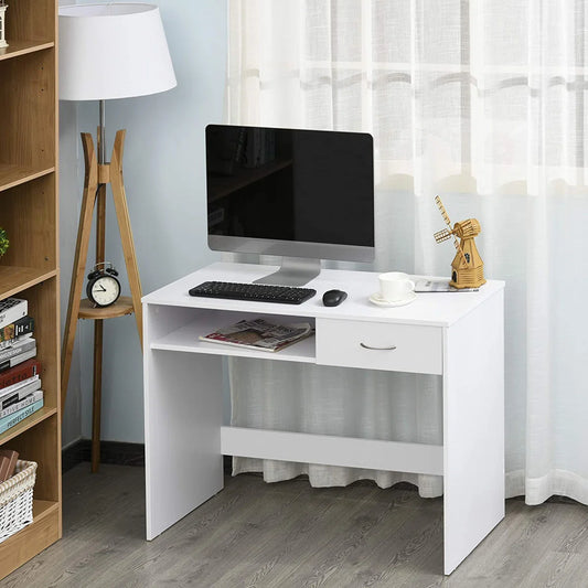 OmkarWood Correia Premium Engineered Wood Study Desk – Compact, Functional & Elegant