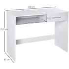 OmkarWood Correia Premium Engineered Wood Study Desk – Compact, Functional & Elegant