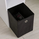 OmkarWood Cravens Compact Engineered Wood Study Table with Multi-Tier Storage