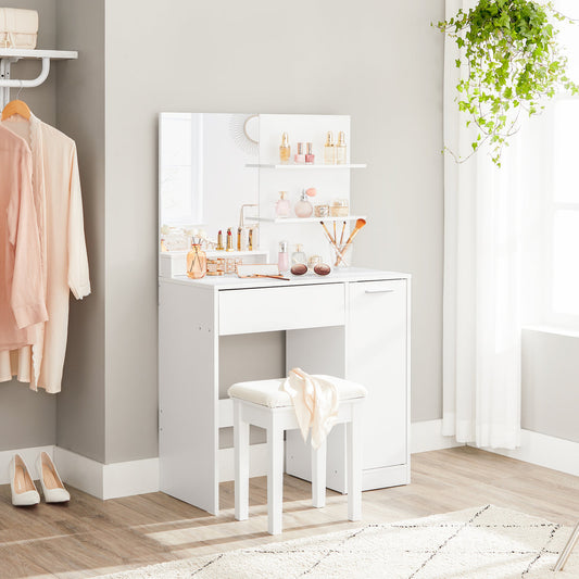 OmkarWood ElegantAura Premium Engineered Wood Dressing Unit