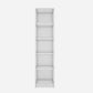 Vistaar Slim Wooden Bookcase White