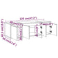 OmkarWood Premium Modern TV Unit – White Minimalist Engineered Wood Cabinet