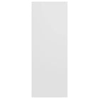 OmkarWood Goar Premium Engineered Wood Study Console Table – White Finish