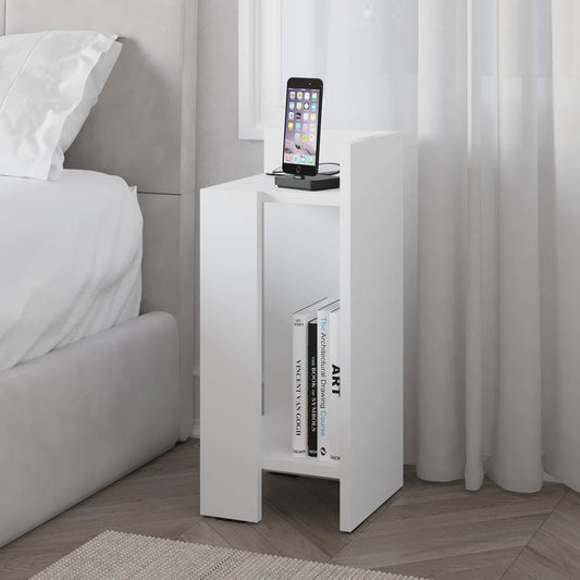 Lochlan Modern Compact Side Table by OmkarWood Furniture