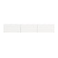 OmkarWood Verona Wall-Mounted TV Unit – White Finish