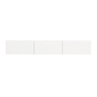 OmkarWood Verona Wall-Mounted TV Unit – White Finish