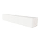 OmkarWood Verona Wall-Mounted TV Unit – White Finish